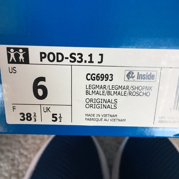 NIB Adidas POD-S3.1 W7.5 and W7 - Picture 7 of 8